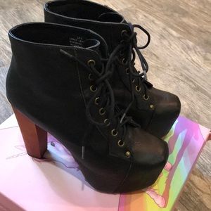 Jeffrey Campbell Lita Black 8.5